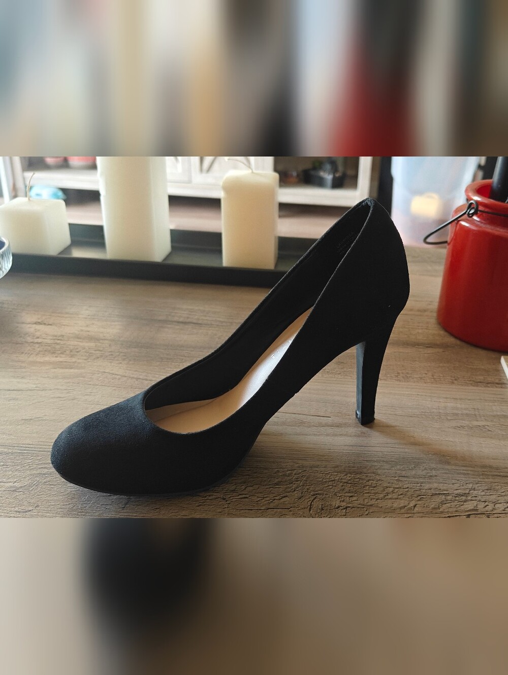 Classic Black High Heel Pumps